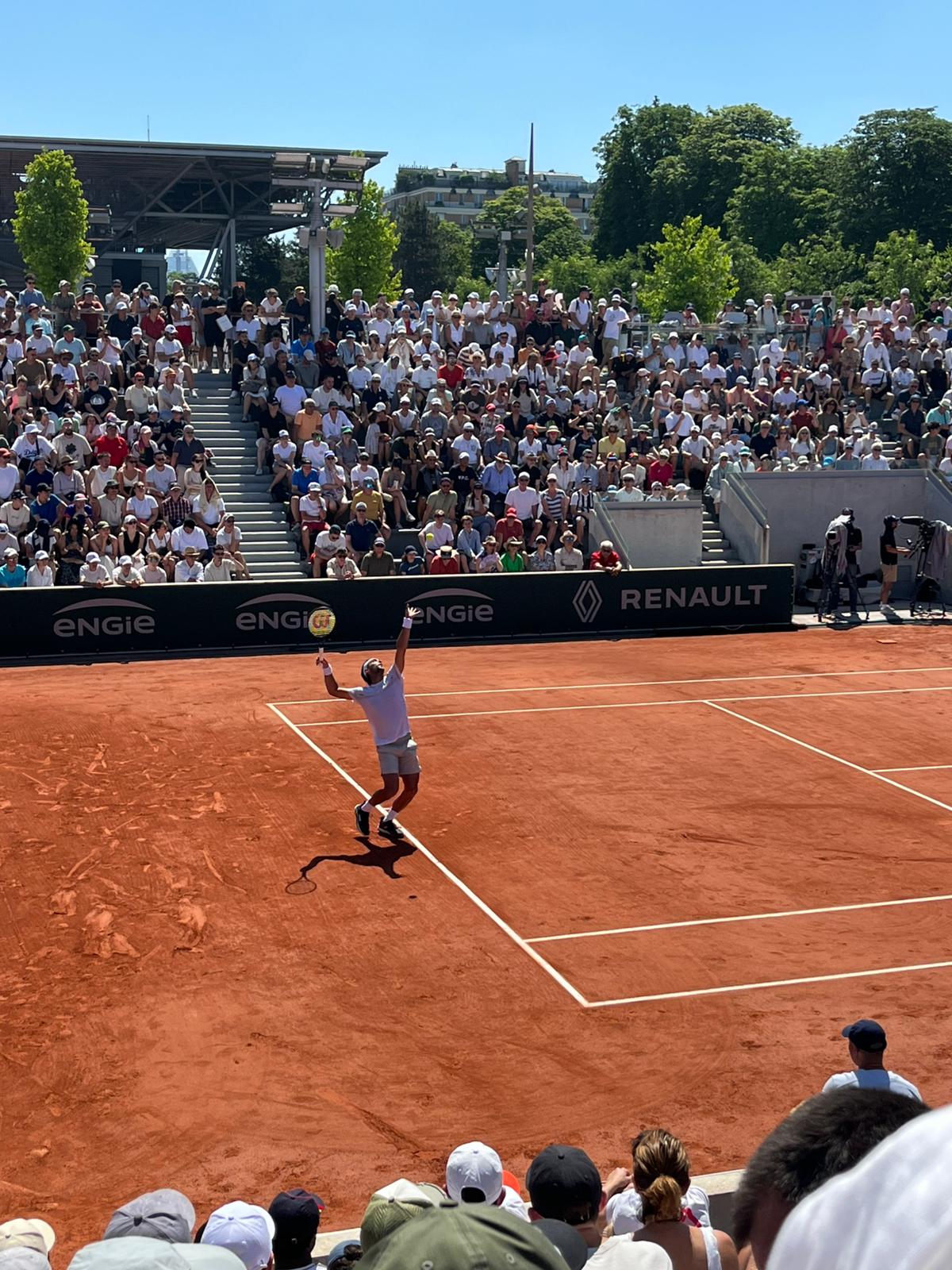Match à Roland-Garros