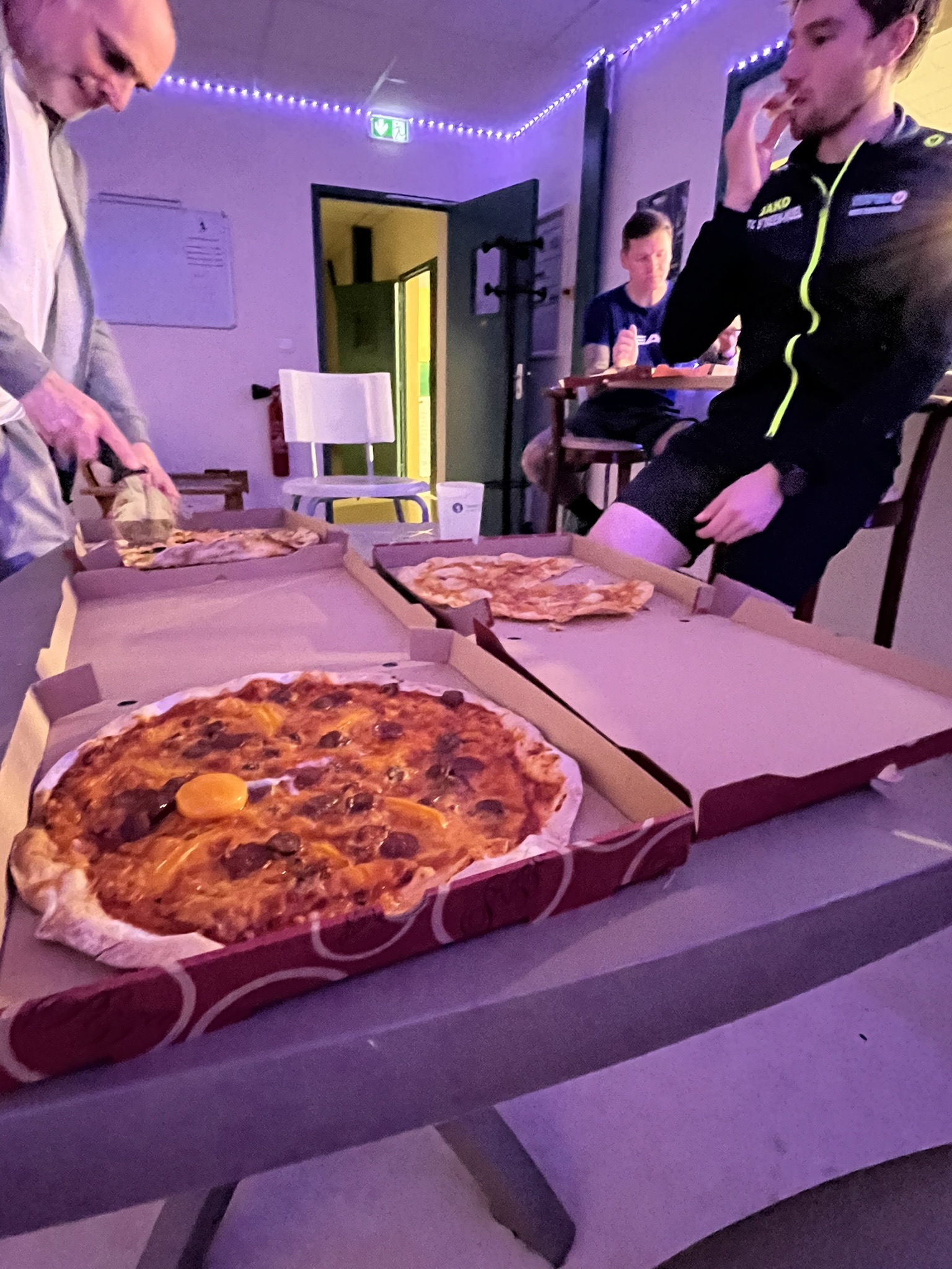 Soirée pizza du club