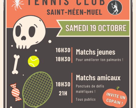 Halloween avec le TC St Méen Muël